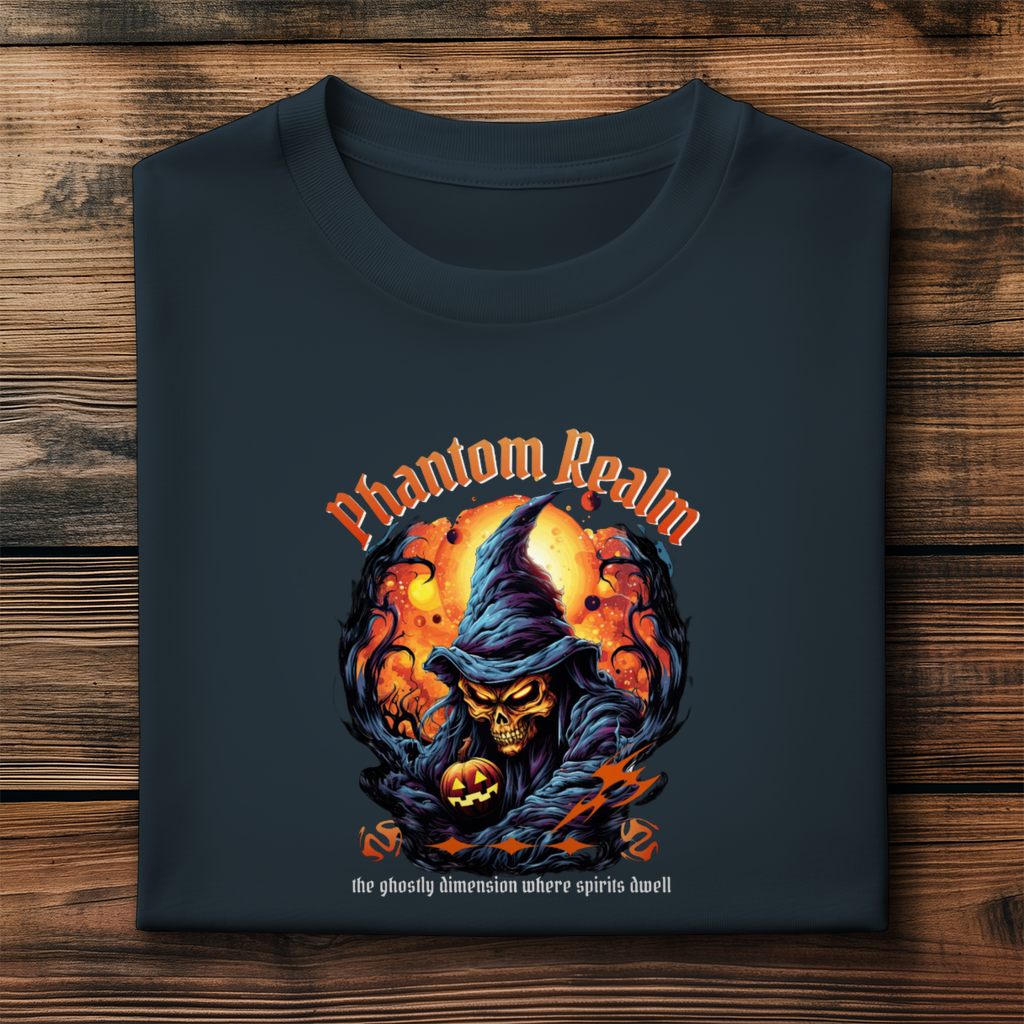 T-Shirt Halloween Spettrale 🎃 | Stile Unico e Divertente”