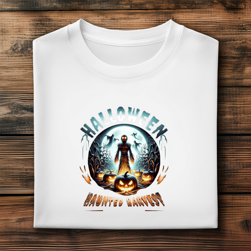 T-shirt Halloween Spettrale 🎃 | Stile Unico e Divertente”